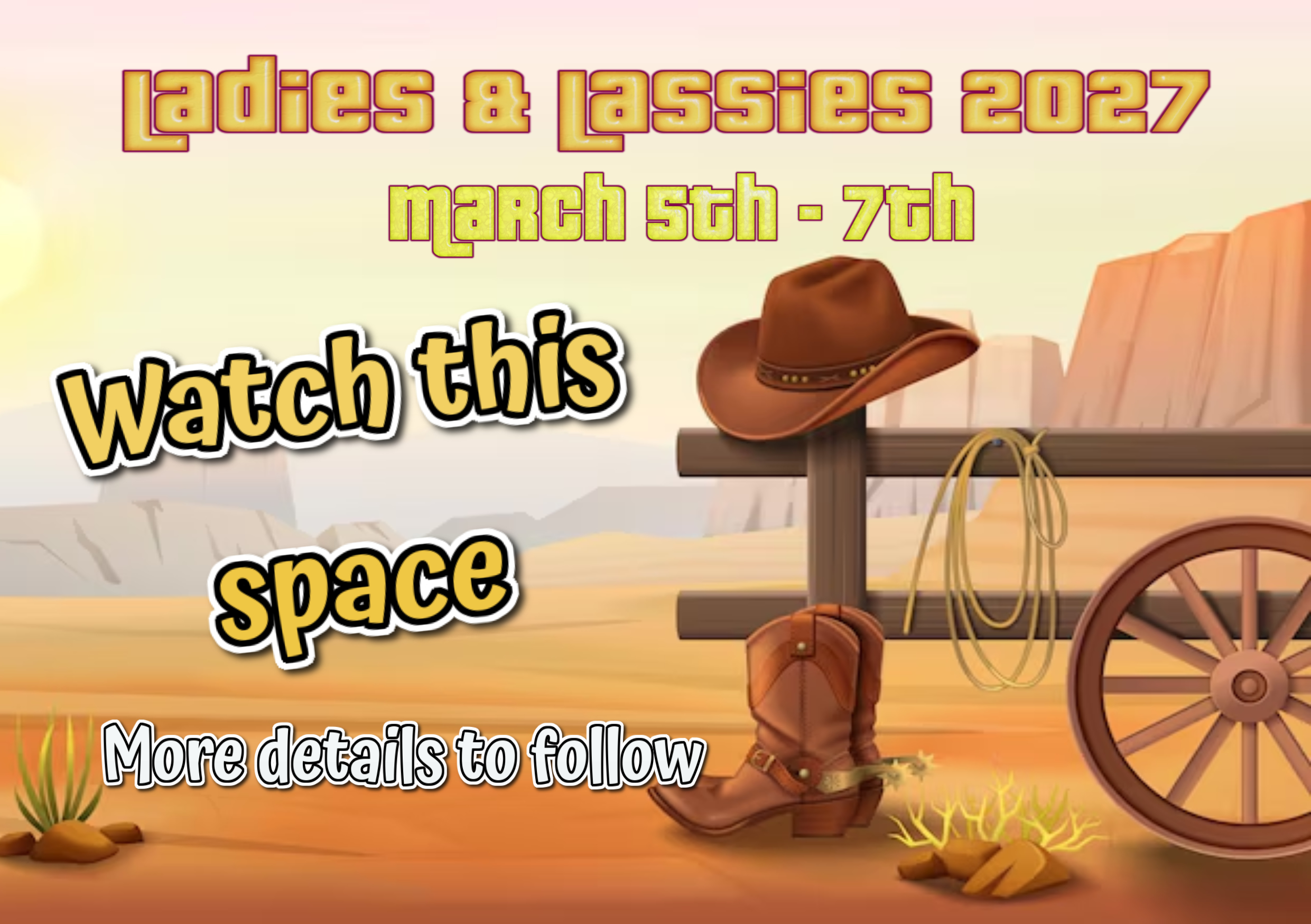 Ladies & Lassies Activity weekend
